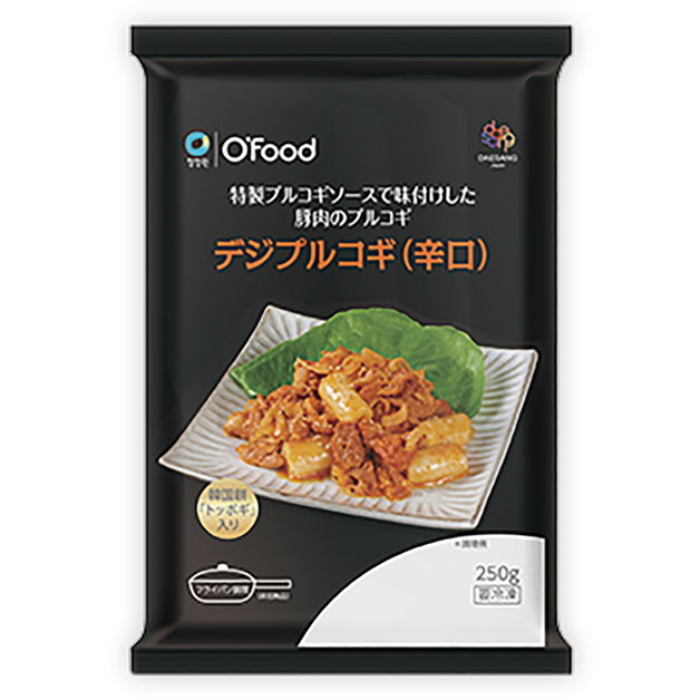 韓国食品のKFT / 【冷凍】清浄園 デジプルコギ (辛口)・250g