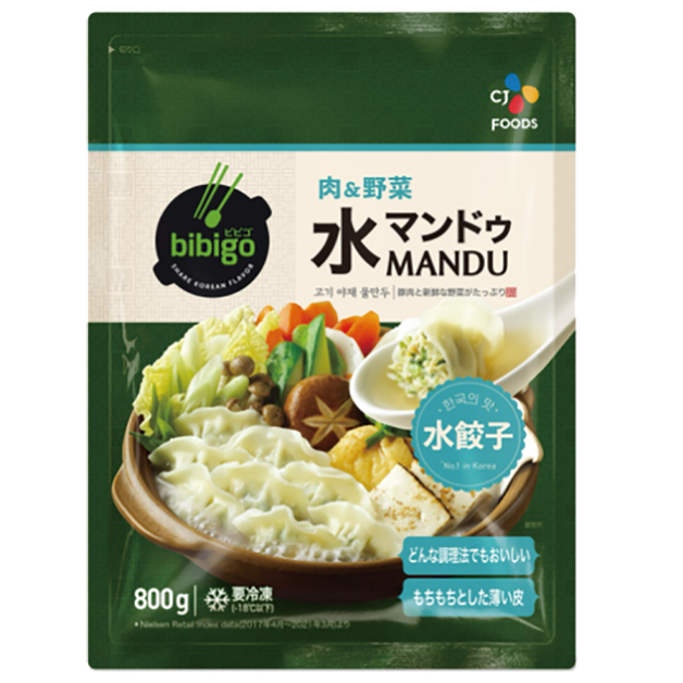 韓国食品のKFT / 【冷凍】bibigo 水餃子(肉＆野菜)・800g