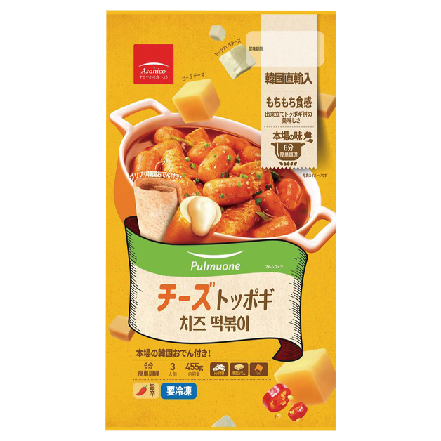 韓国食品のKFT 【冷凍】プルムウォン・チーズトッポキ