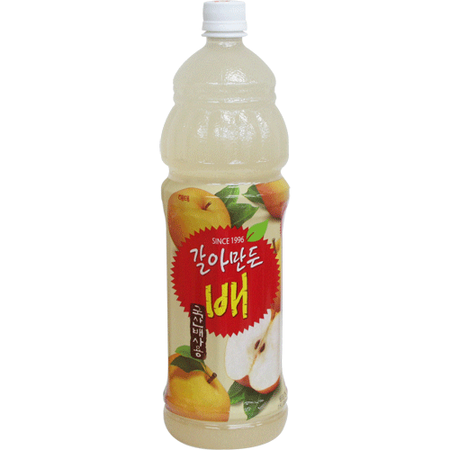 韓国食品のkft ヘテ 梨ジュース ペットボトル 1 5l
