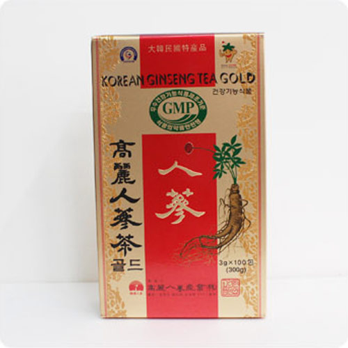 韓国食品のKFT / 高麗人参茶GOLD（紙）・3g×100包